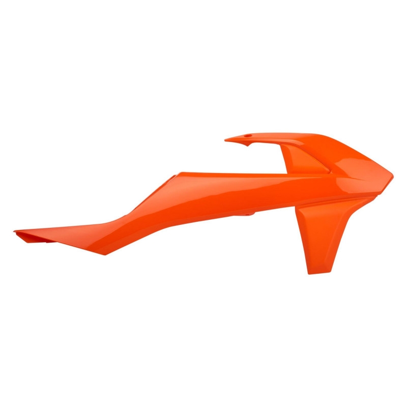 Radiator scoops POLISPORT (pair) orange KTM 16
