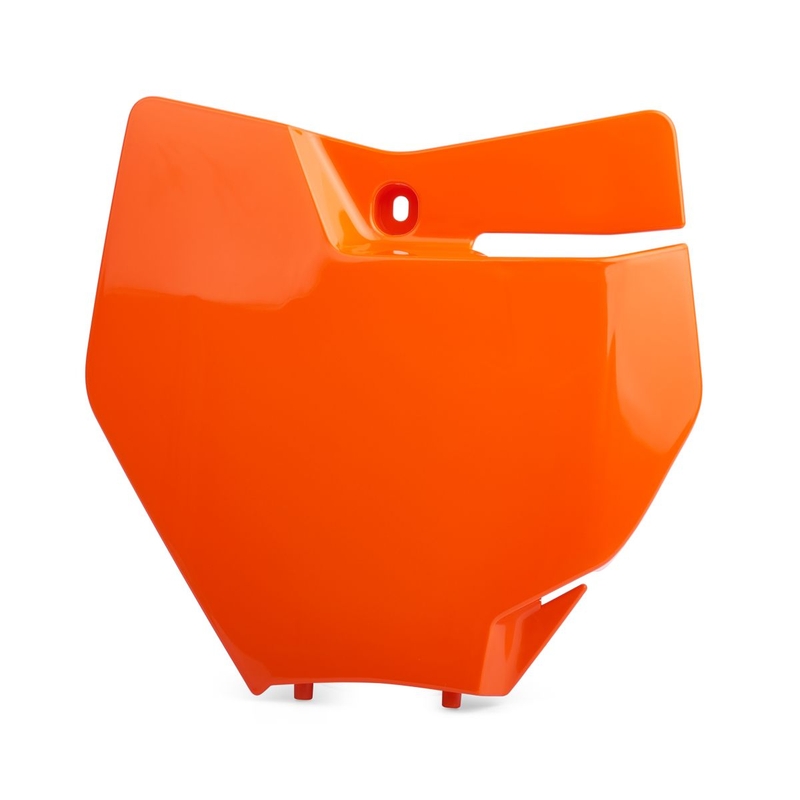 Number plate POLISPORT orange KTM 16