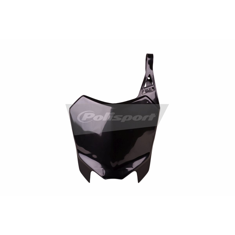 Number plate POLISPORT schwarz für HONDA CRF 110 F 2013-2018