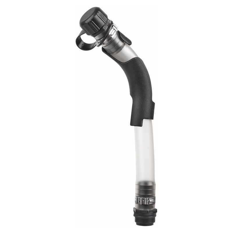 Fill hose POLISPORT PROOCTANE with bender for ProOctane transparent/schwarz