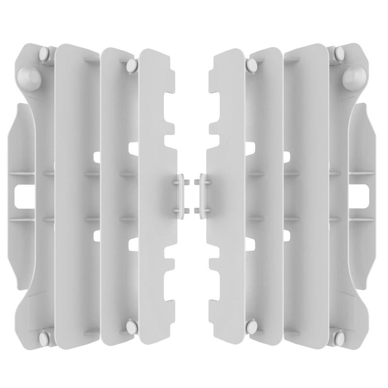 Radiator louvers POLISPORT weiß für YAMAHA YZ 250 F 2007-2009, YAMAHA YZ 450 F 2007-2009