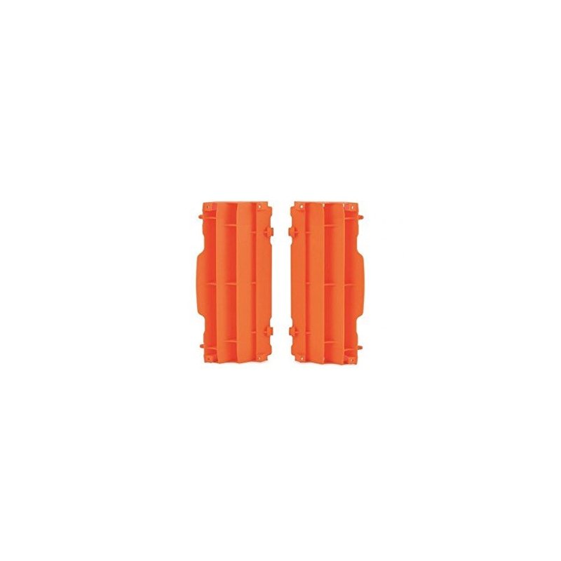 Radiator louvers POLISPORT orange KTM