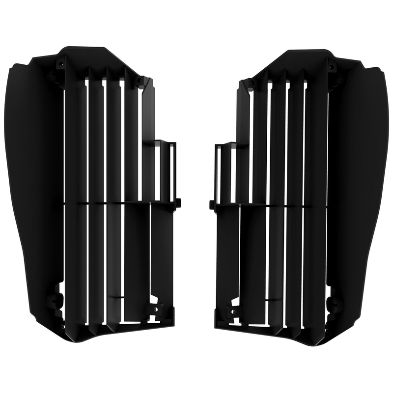 Radiator louvers POLISPORT PERFORMANCE schwarz