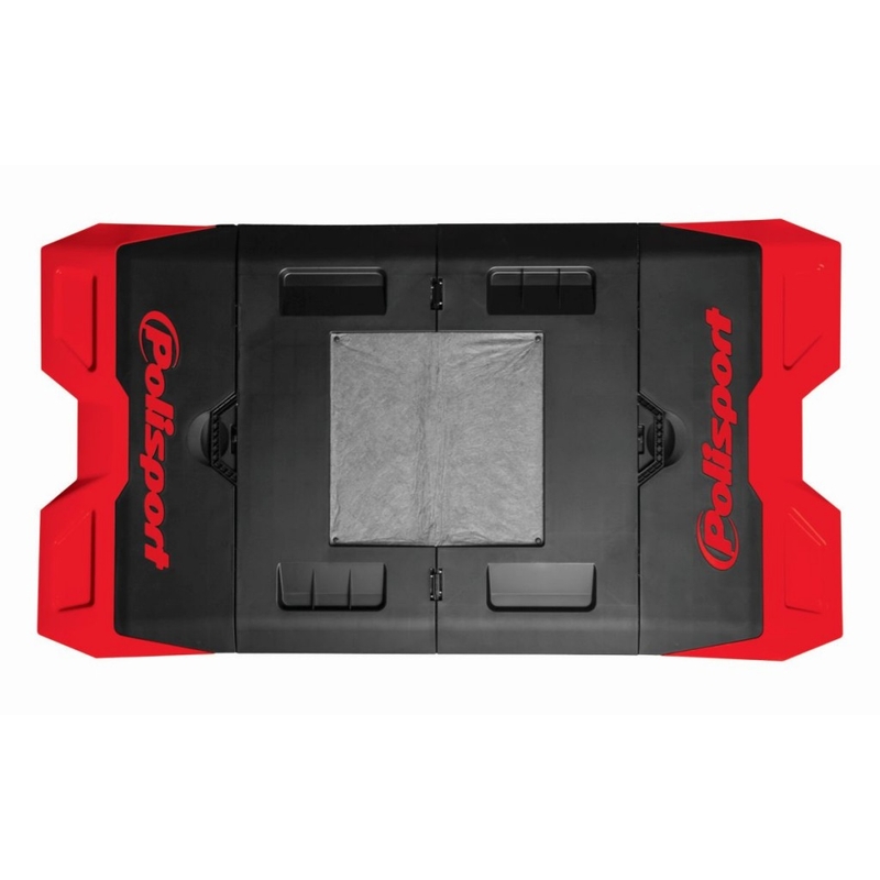Bike Mat POLISPORT rot/schwarz
