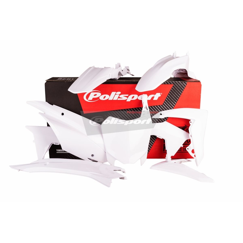 Satz Kunststoffteile POLISPORT weiß für HONDA CRF 110 F 2013-2018