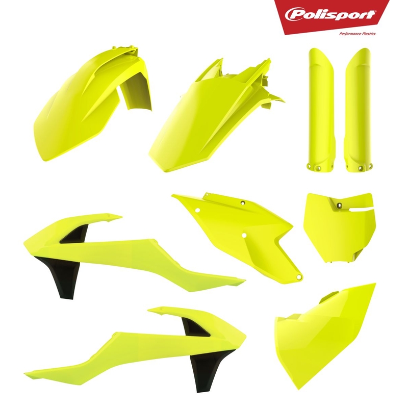 Satz Kunststoffteile POLISPORT Flo yellow