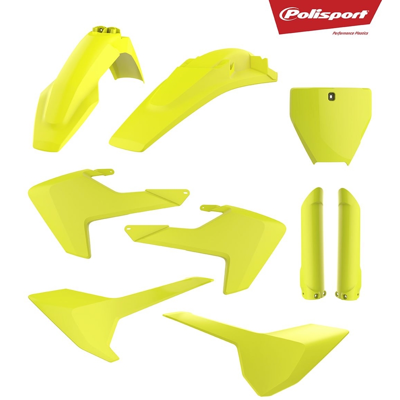 Satz Kunststoffteile POLISPORT Flo yellow