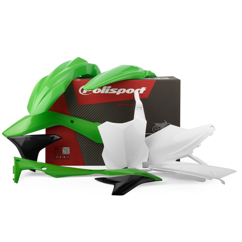 Satz Kunststoffteile POLISPORT OEM Color für KAWASAKI KX 450 (F) 2016-2018