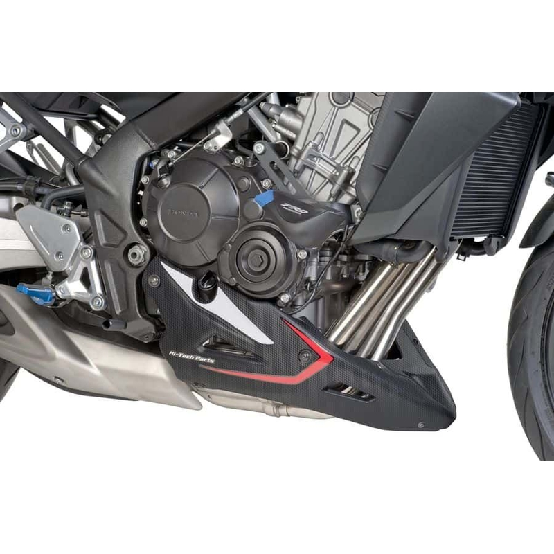 Engine spoiler PUIG carbon look Aufkleber inkl. Ausverkauf