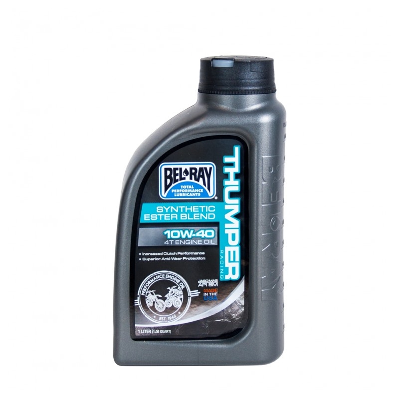 Motoröl Bel-Ray THUMPER RACING SYNTHETIC ESTER BLEND 4T 10W-40 1 l