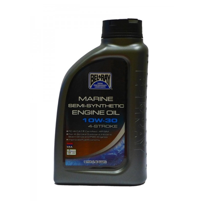 Motoröl Bel-Ray MARINE SEMI-SYNTHETIC 4T 10W-30 1 l