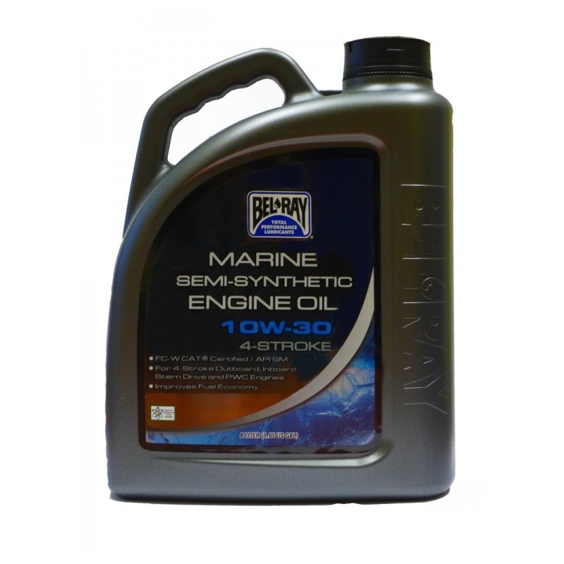 Motoröl Bel-Ray MARINE SEMI-SYNTHETIC 4T 10W-30 4 l Ausverkauf