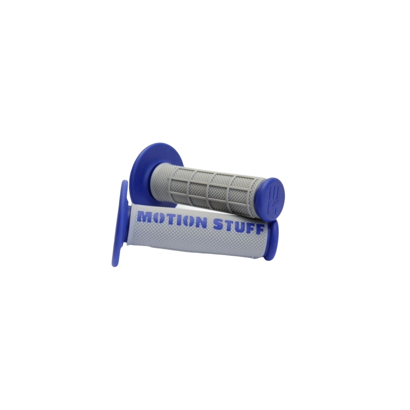 Motocross supersoft grip MOTION STUFF grau/blau