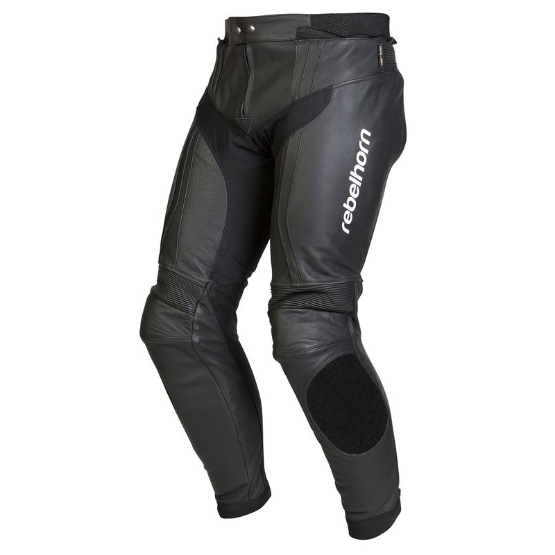 Rebelhorn Piston II Schwarze Motorradhosen