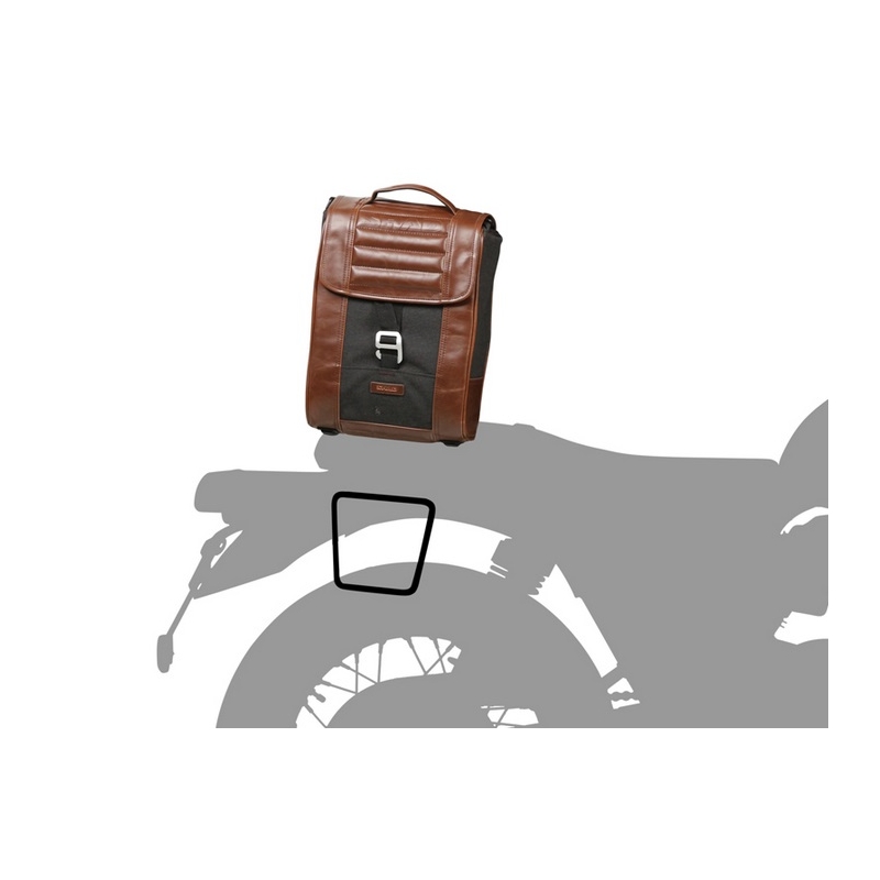 Side bag SHAD CAFE RACER SR38 10l Brown
