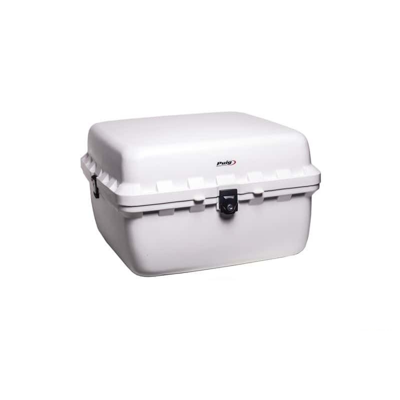 Top box PUIG BIG BOX weiß 90l, with lock