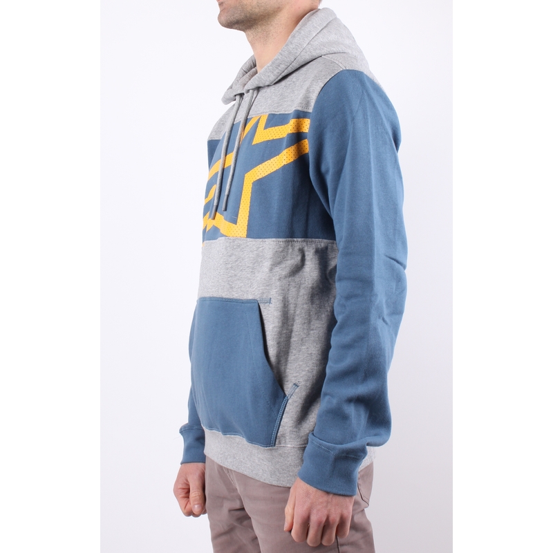 Alpinestars Protokoll Fleece-Sweatshirt grau-blau