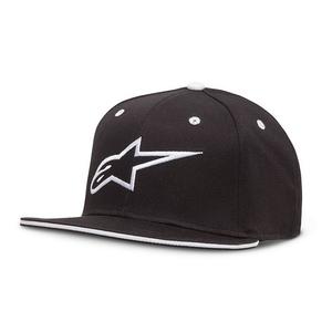 Alpinestars Ageless Flatbill Cap Schwarz und Weiß