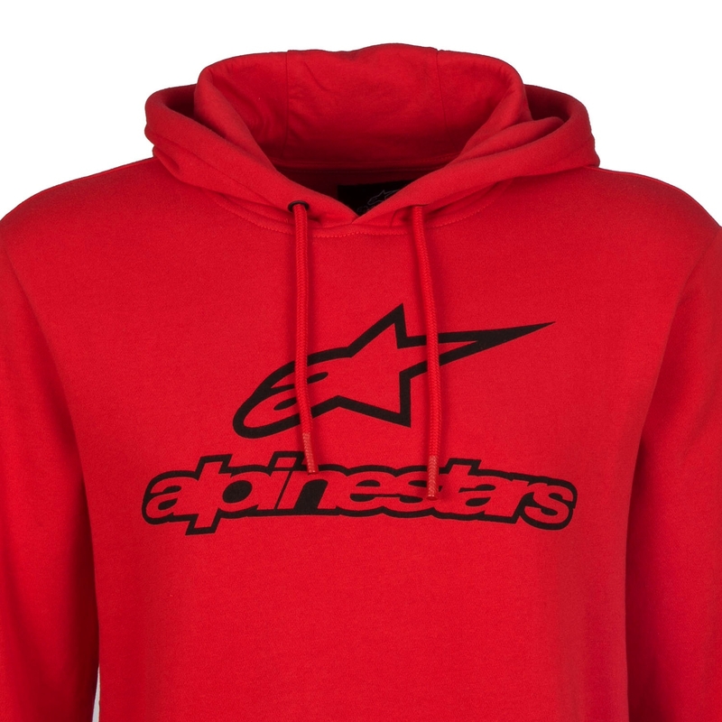 Alpinestars Always Fleece Kapuzenpulli rot