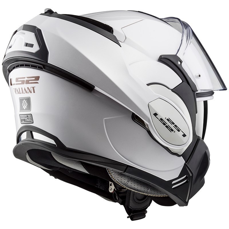 Klappbarer Motorradhelm LS2 FF399 Valiant weiß Ausverkauf