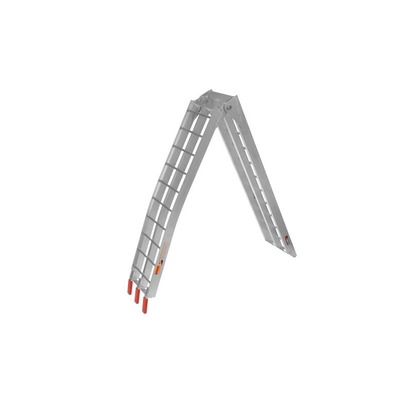 Klappbare schmale Rampe MX Q-TECH Aluminium
