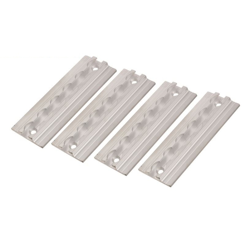 Q-TECH Aluminium quadratische Ankerstange (Satz von 4) Ausverkauf