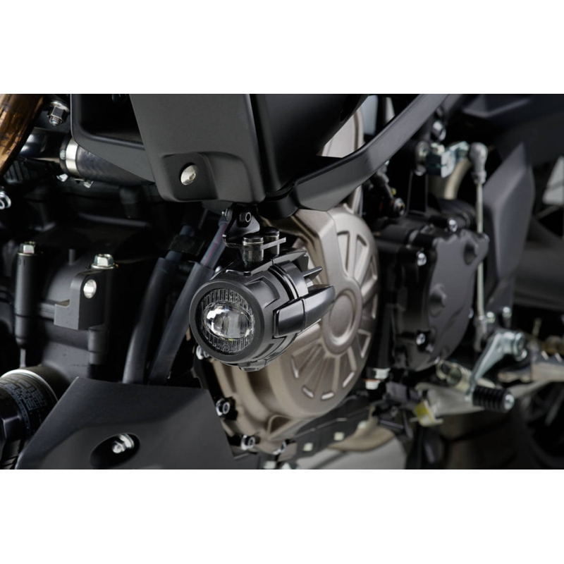 Adapteur für Zusatzscheinwerfer PUIG schwarz set