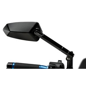 Spiegel PUIG F1.1. 017NN schwarz/schwarz rechts (inkl. Adapter)