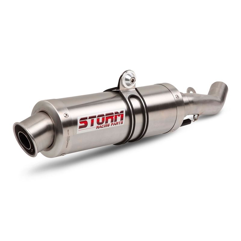 Auspuffendstück STORM GP Edelstahl für SUZUKI SV 650 / S 2004-2015