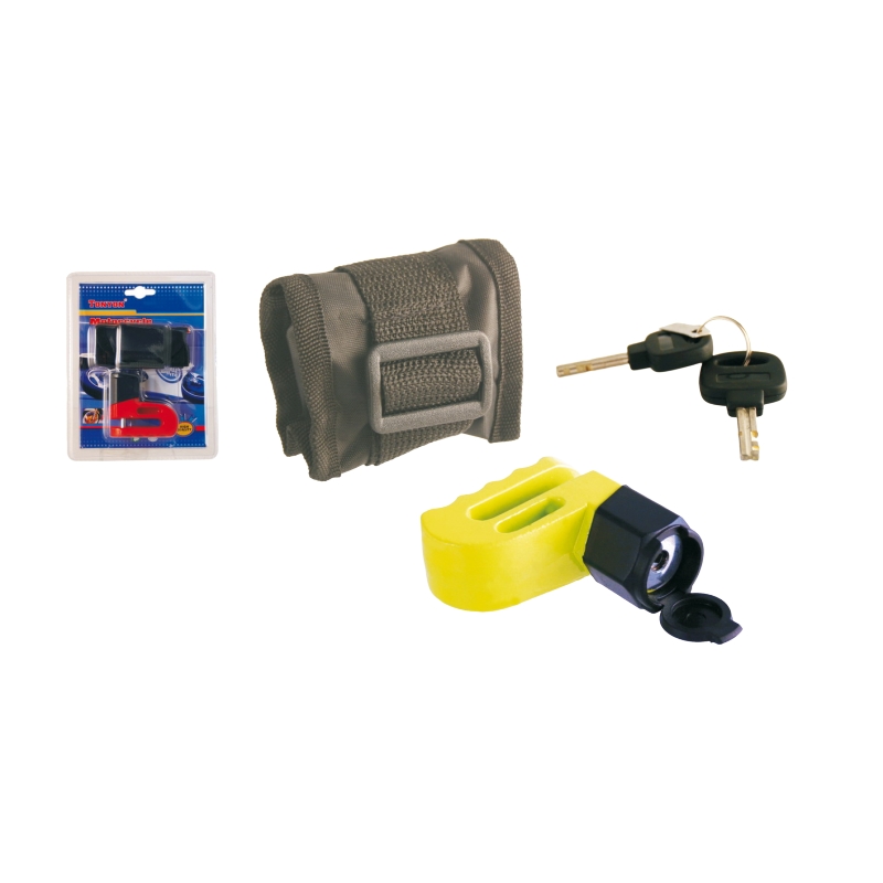 Bremsscheibeschloss RMS MINI DE-LUXE d6mm mit Tasche