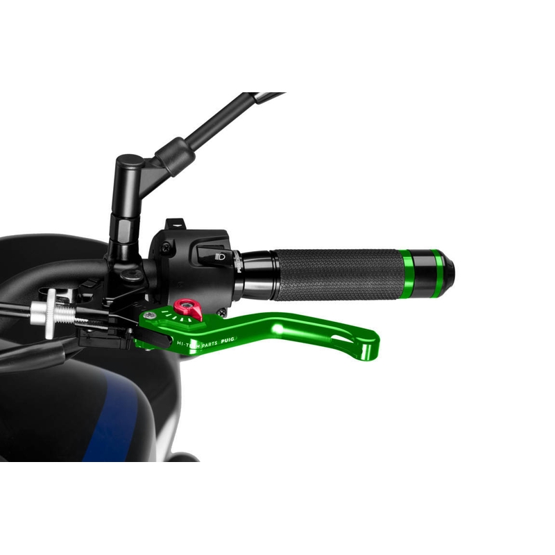 Kupplungshebel ohne Adapter PUIG 3.0 kurz green/red