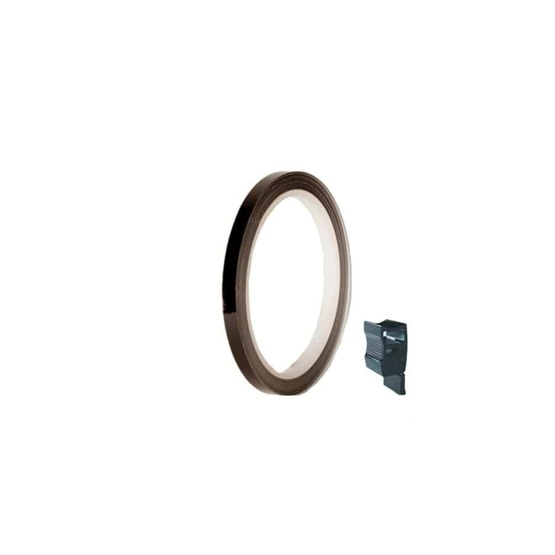 Rim strip PUIG schwarz matt 7mm x 6m (with aplicator)