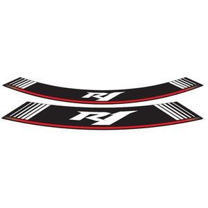 Rim strip PUIG R1 5529P silber set of 8 rim strips