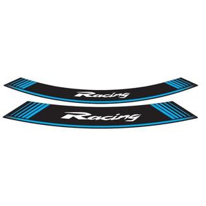 Rim strip PUIG RACING 5531A blau set of 8 rim strips