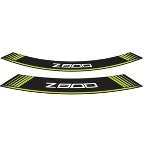 Rim strip PUIG Z800 6561V grün set of 8 rim strips