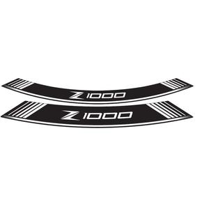 Rim strip PUIG Z1000 7590B weiss set of 8 rim strips