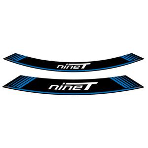 Rim strip PUIG R NINE T 9133A blau set of 8 rim strips