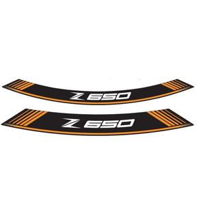 Rim strip PUIG Z650 9290T orange set of 8 rim strips