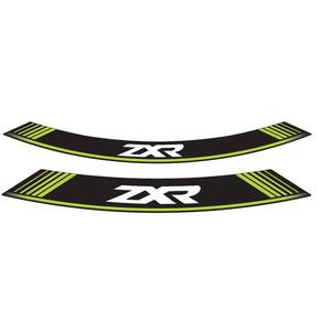 Rim strip PUIG ZXR 9292V grün set of 8 rim strips