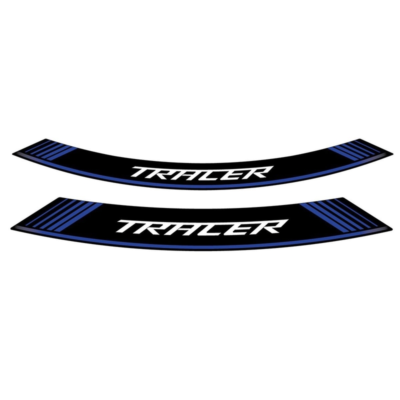 Rim strip PUIG TRACER blau set of 8 rim strips für YAMAHA Tracer 7 2021-2024