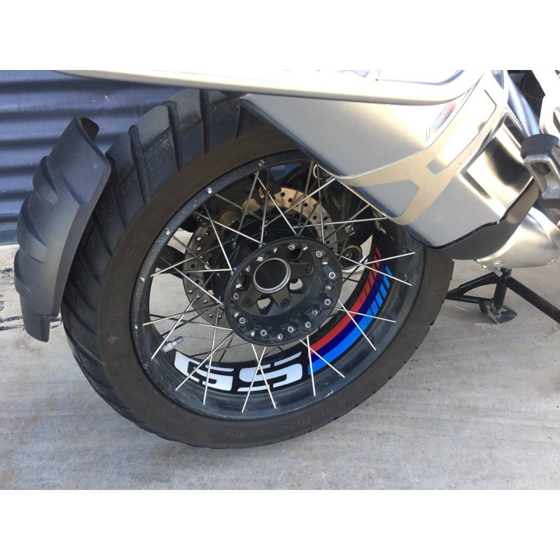 Rim strip PUIG GS schwarz für KTM Super Duke 1290 / R 2014-2022, BMW R 1250 GS Adventure 2018-2023