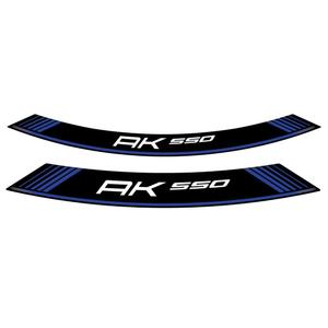 Rim strip PUIG AK550 9630A blau set of 8 rim strips