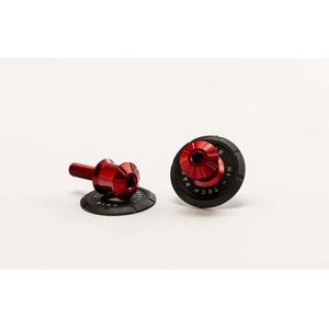 Prismabuchsen PUIG 9261R rot M10/150