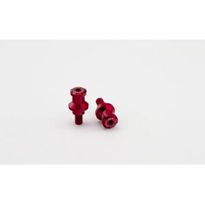 Prismabuchsen PUIG 5924R rot M10/125