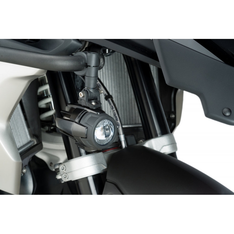 Adapteur für Zusatzscheinwerfer PUIG schwarz set