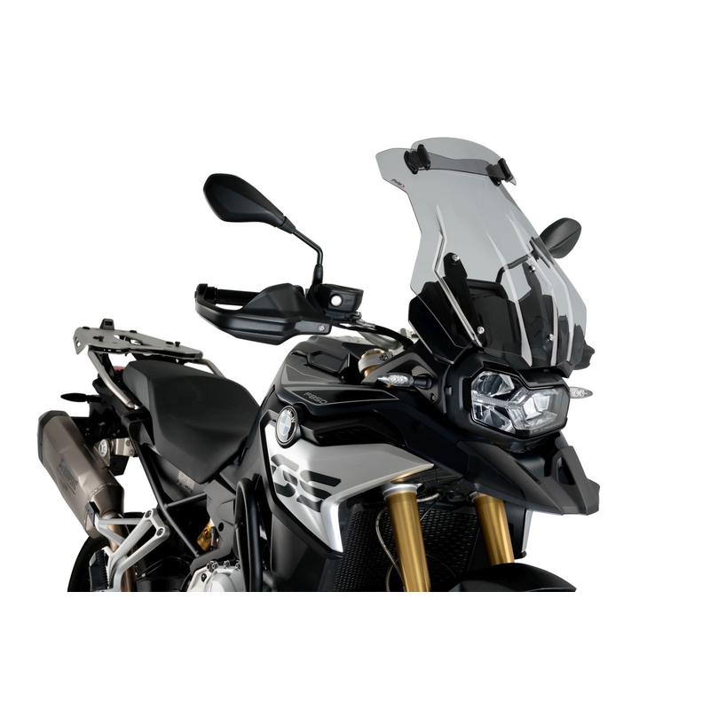 Windschutzscheibe PUIG TOURING PLUS WITH VISOR getönt