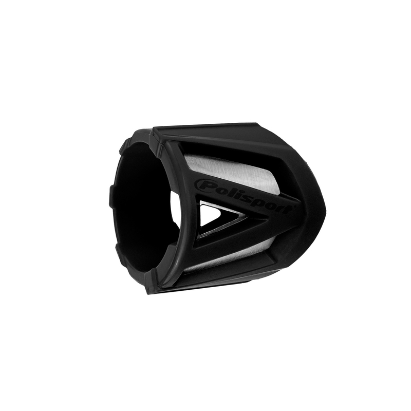 Silencer protector POLISPORT schwarz 340-400mm/13.4-15.7 inch