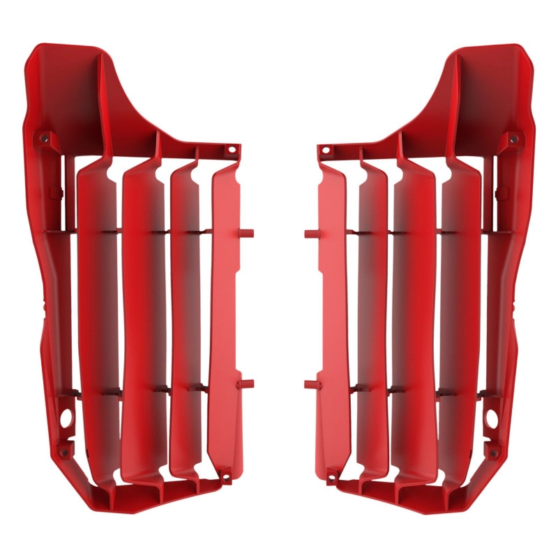 Radiator Louvers POLISPORT red cr04
