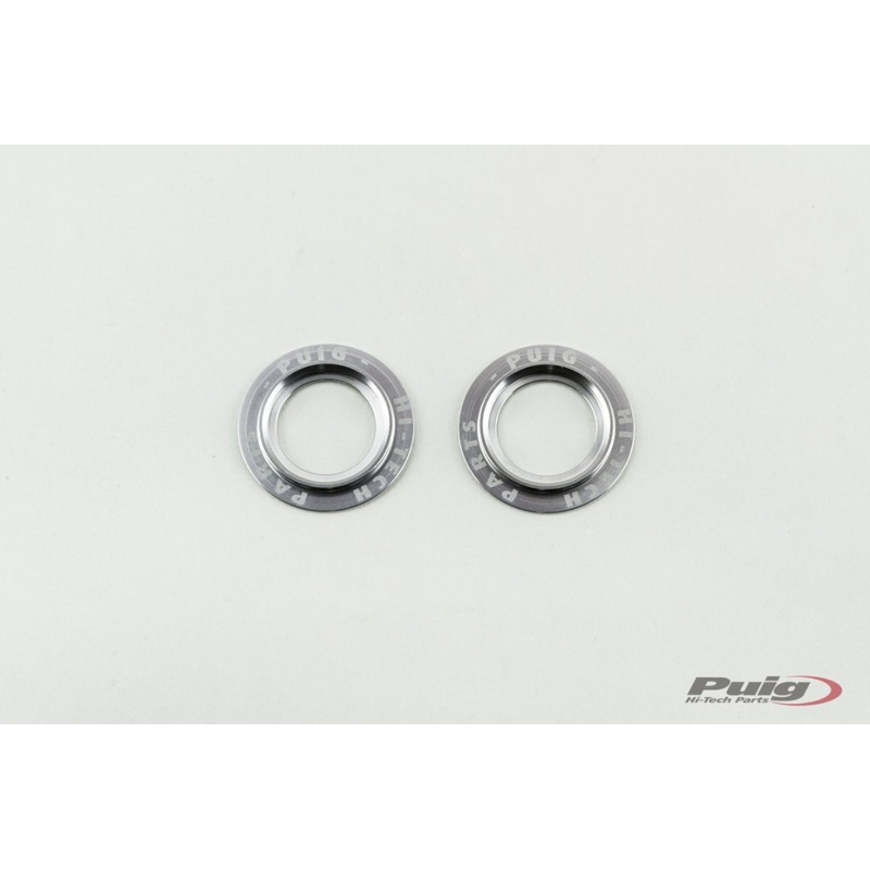 Rings for axle sliders PUIG PHB19 Aluminium silber
