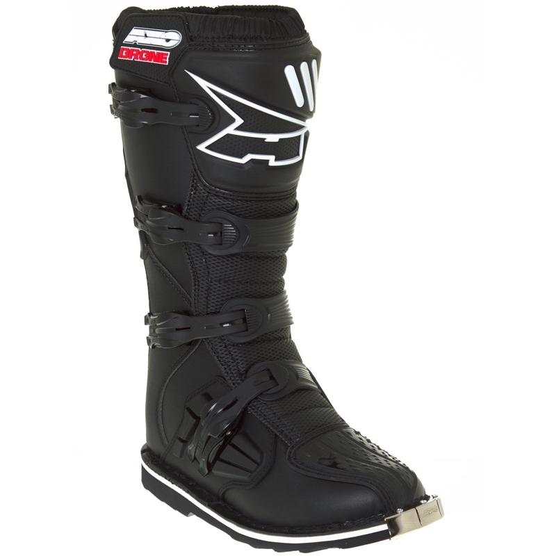 AXO Drone MX Schwarz Moto Schuhe Ausverkauf